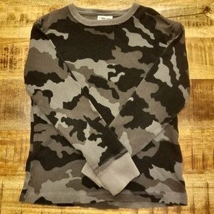 Black Camo Long Sleeve Tee